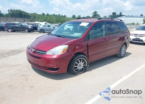 2004 Toyota Sienna Le z USA, uszkodzony, nr VIN 5TDZA23CX4S126228